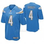 Camiseta NFL Game Hombre San Diego Chargers Michael Badgley Powder Azul