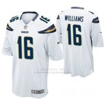 Camiseta NFL Game Hombre San Diego Chargers Tyrell Williams Blanco