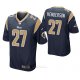 Camiseta NFL Game Hombre St Louis Rams Darrell Henderson Azul2