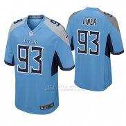 Camiseta NFL Game Hombre Tennessee Titans Dee Liner Azul Luminoso