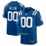 Camiseta NFL Game Indianapolis Colts CJ Allen Azul Camiseta NFL Game Indianapolis Colts CJ Allen Azul