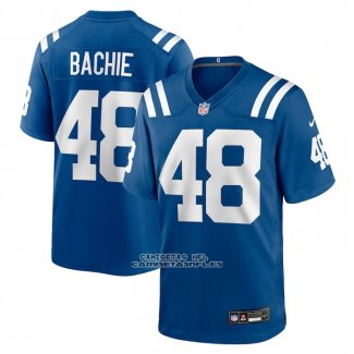 Camiseta NFL Game Indianapolis Colts Joe Bachie Azul