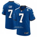 Camiseta NFL Game Indianapolis Colts Matt Gay Indiana Nights Alterno Azul