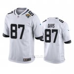Camiseta NFL Game Jacksonville Jaguars Tyler Davis Blanco