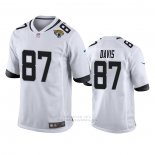 Camiseta NFL Game Jacksonville Jaguars Tyler Davis Blanco