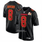 Camiseta NFL Game Kansas City Chiefs DeAndre Hopkins Super Bowl LIX Negro