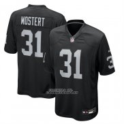 Camiseta NFL Game Las Vegas Raiders Raheem Mostert Negro