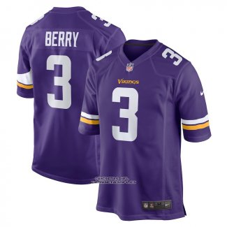 Camiseta NFL Game Minnesota Vikings Jordan Berry Violeta