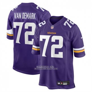 Camiseta NFL Game Minnesota Vikings Ryan Van Demark Violeta