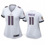 Camiseta NFL Game Mujer Baltimore Ravens James Proche Blanco