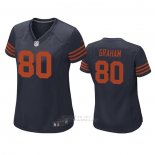 Camiseta NFL Game Mujer Chicago Bears Jimmy Graham Throwback Azul