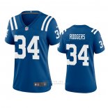 Camiseta NFL Game Mujer Indianapolis Colts Isaiah Rodgers Azul