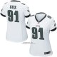 Camiseta NFL Game Mujer Philadelphia Eagles Fletcher Cox Blanco