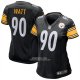 Camiseta NFL Game Mujer Pittsburgh Steelers TJ Watt Negro