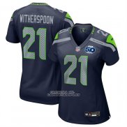 Camiseta NFL Game Mujer Seattle Seahawks Devon Witherspoon 50th Season Azul