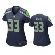 Camiseta NFL Game Mujer Seattle Seahawks Jamal Adams Azul