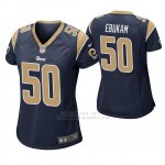 Camiseta NFL Game Mujer St Louis Rams Samson Ebukam Azul