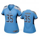 Camiseta NFL Game Mujer Tennessee Titans Chris Jackson Azul