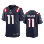 Camiseta NFL Game New England Patriots Julian Edelman 2020 Azul