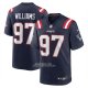 Camiseta NFL Game New England Patriots Milton Williams Azul