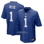 Camiseta NFL Game New York Giants Arvell Reese 2026 Azul