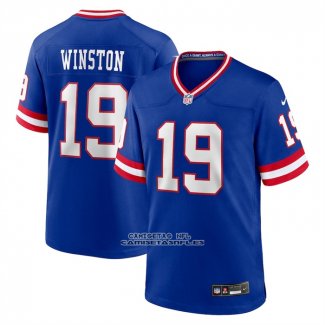 Camiseta NFL Game New York Giants Jameis Winston 2nd Alternate Azul