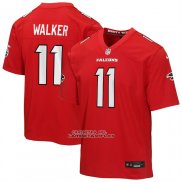 Camiseta NFL Game Nino Atlanta Falcons Jalon Walker Rojo