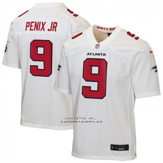 Camiseta NFL Game Nino Atlanta Falcons Michael Penix Jr Blanco