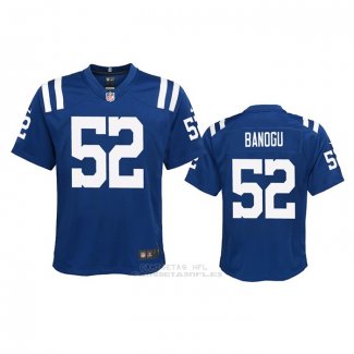 Camiseta NFL Game Nino Indianapolis Colts Ben Banogu 2020 Azul