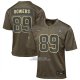 Camiseta NFL Game Nino Las Vegas Raiders Brock Bowers 2025 Salute To Service Marron