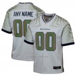 Camiseta NFL Game Nino Seattle Seahawks 2025 Rivalries Collection Personalizada Gris