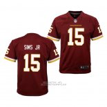 Camiseta NFL Game Nino Washington Commanders Steven Sims Jr. Rojo