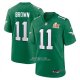 Camiseta NFL Game Philadelphia Eagles A.J. Brown Super Bowl LIX Segunda Verde