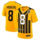 Camiseta NFL Game Pittsburgh Steelers Aaron Rodgers Alterno 1933 Retro Amarillo