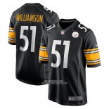 Camiseta NFL Game Pittsburgh Steelers Avery Williamson Negro