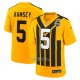 Camiseta NFL Game Pittsburgh Steelers Jalen Ramsey Alterno 1933 Retro Amarillo