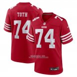 Camiseta NFL Game San Francisco 49ers Brett Toth Rojo