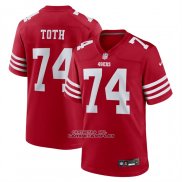 Camiseta NFL Game San Francisco 49ers Brett Toth Rojo
