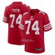 Camiseta NFL Game San Francisco 49ers Brett Toth Rojo