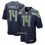 Camiseta NFL Game Seattle Seahawks Sam Darnold Azul