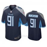 Camiseta NFL Game Tennessee 91 Titans Larrell Murchison Azul