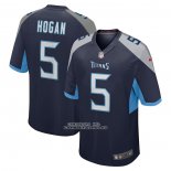 Camiseta NFL Game Tennessee Titans Kevin Hogan Primera Azul