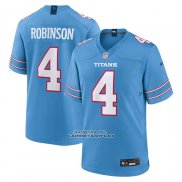 Camiseta NFL Game Tennessee Titans WanDale Robinson Jugador Azul