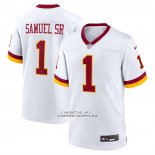 Camiseta NFL Game Washington Commanders Deebo Samuel Sr Super Bowl Era Blanco