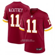 Camiseta NFL Game Washington Commanders Luke McCaffrey Rojo