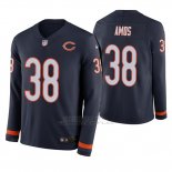 Camiseta NFL Hombre Chicago Bears Adrian Amos Azul Therma Manga Larga