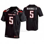 Camiseta NFL Hombre NCAA Texas Tech Red Raiders Patrick Mahomes II College Football Negro