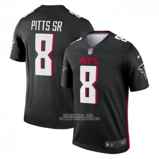 Camiseta NFL Legend Atlanta Falcons Kyle Pitts Sr Negro
