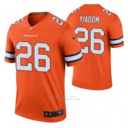 Camiseta NFL Legend Cleveland Browns Isaac Yiadom Color Rush Naranja