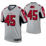 Camiseta NFL Legend Hombre Atlanta Falcons 45 Deion Jones Inverted Gris
